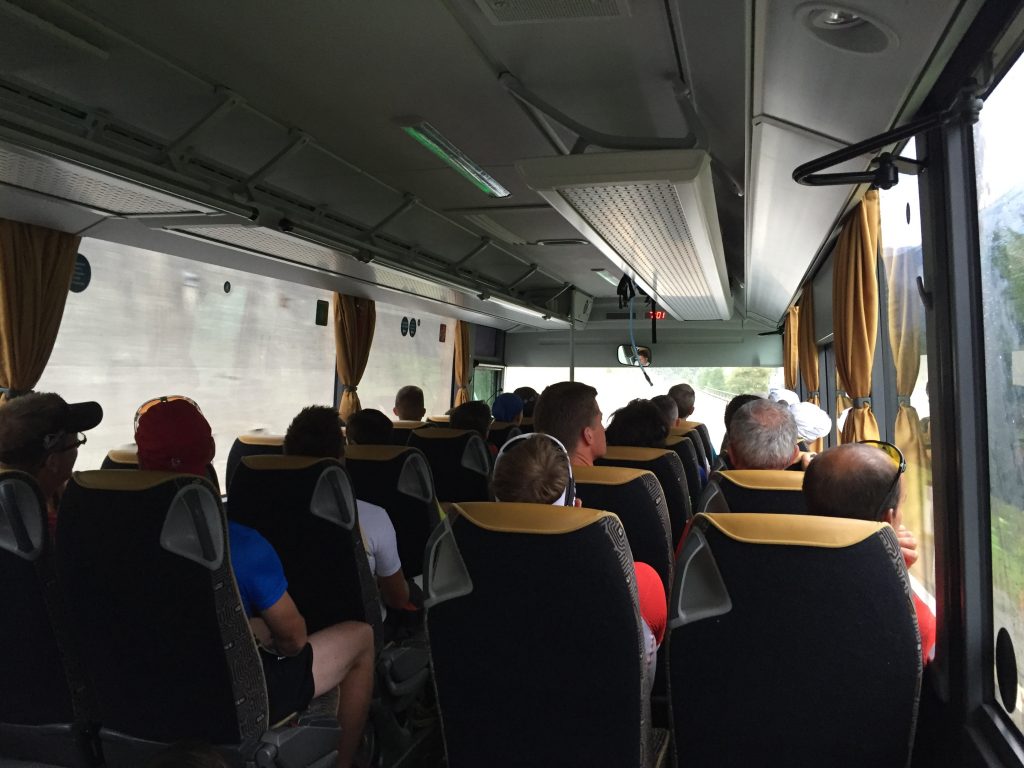 Shuttlebus um 05:45 von Kaprun nach Kals in Osttirol zum Start